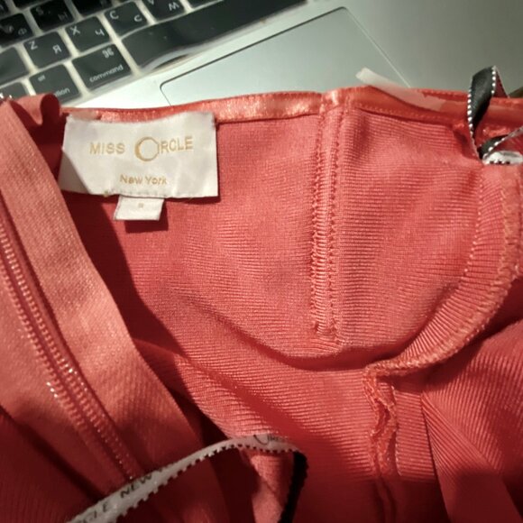 3) Revenge Bandage Fairy Coquette Girly Draped Wedding Bodycon Mini Dress XS/S - Picture 8 of 10